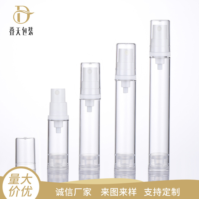كيف يمنع نظام ضغط مضخة زجاجة Lancel Airless تسرب السائل؟